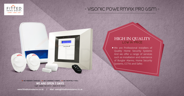 Visonic Powermax Pro GSM Alarm